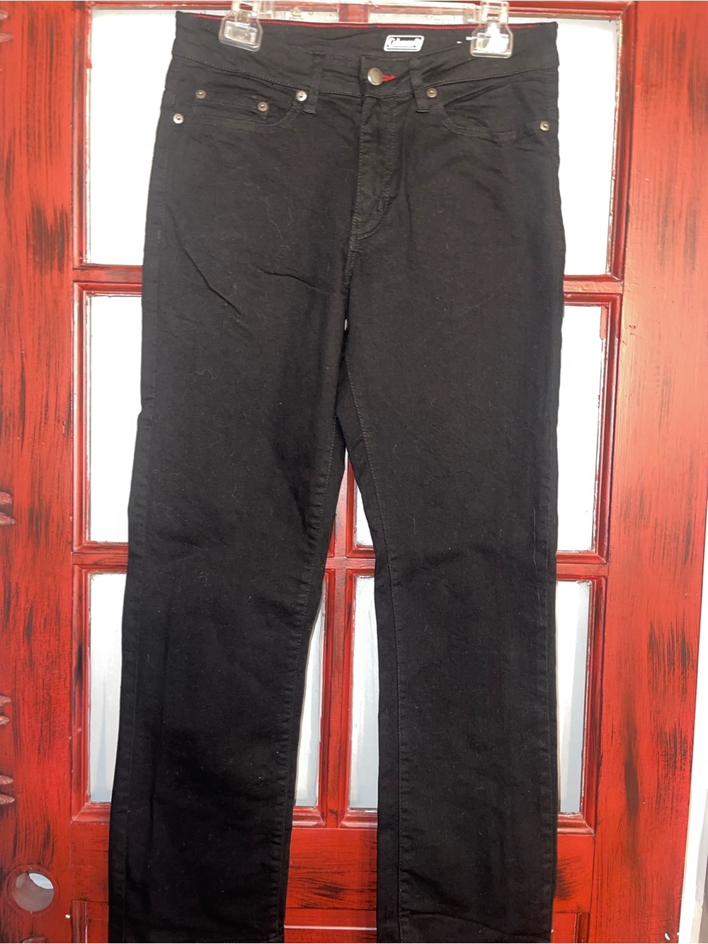 Coleman Black Straight Leg Jeans 30x30